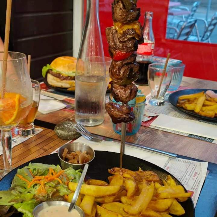 Plat brochette de viande Notre-Dame-de-Monts