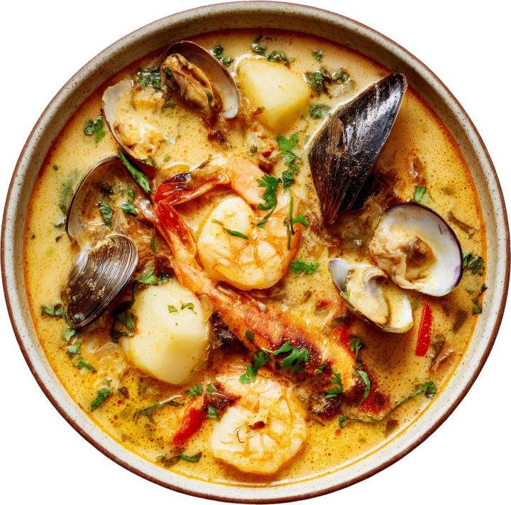 Soupe fruits de mer Notre-Dame-de-Monts